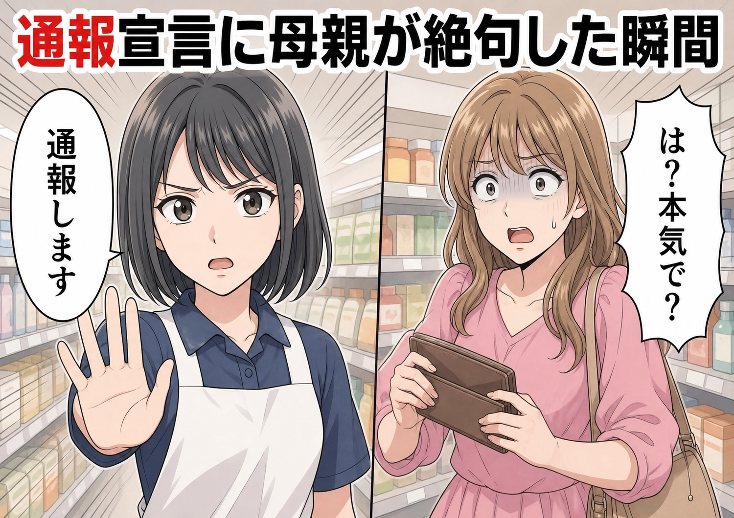後編／「あとで払えば問題ないでしょ？」会計前のポテトチップスを食べる子どもと開き直る母親・・・私が“通報”を告げた瞬間、売り場が凍りついた理由のメイン画像
