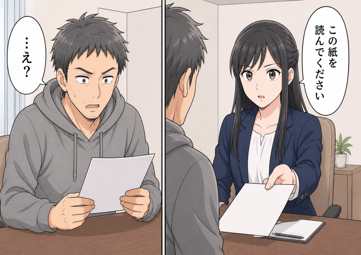 後編／「20代前半で家事が完璧、俺より稼いでる女を紹介しろ」入会面談で言い放つ40代後半のフリーター男性！20人全員にお断りされても「相談所が悪い」と机をたたくので、ある紙を見せたら・・・のメイン画像