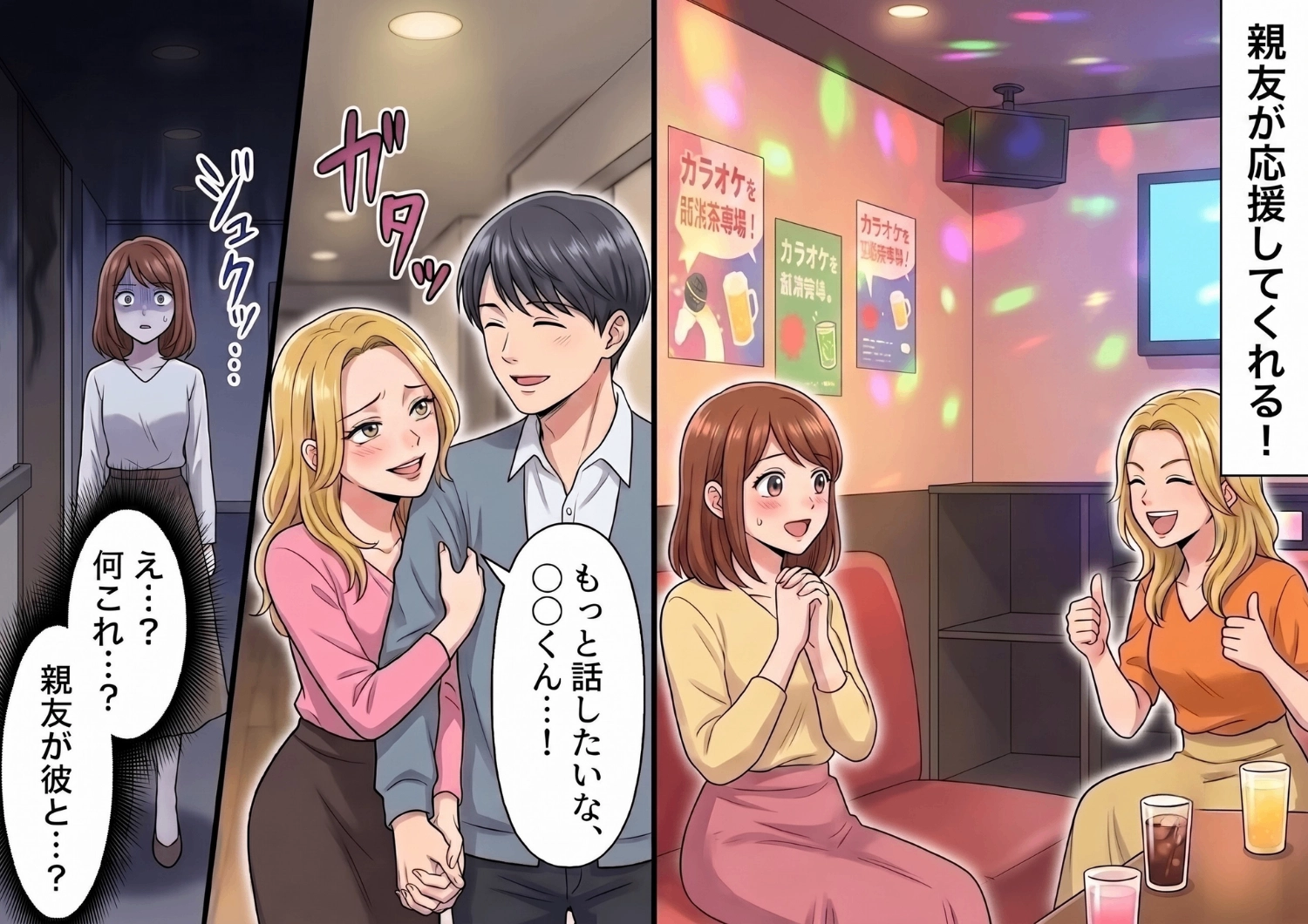 恋を応援してくれるはずだった親友のまさかの裏切り!しかし、その後に待ち受けていたのは予想を遥かに超える斜め上の結末だった・・・!?のメイン画像