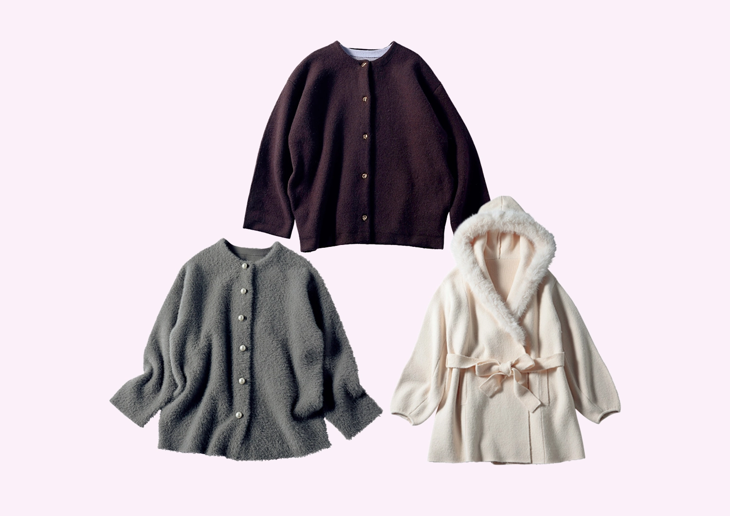 着やすい&きちんと感でこの冬万能♡おすすめニットコート3選