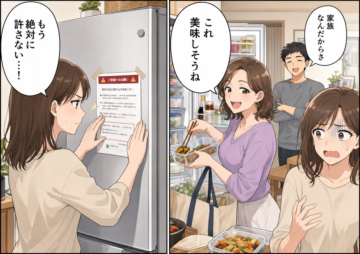 「遊びに来たわよー！」頻繁に家へ押しかけ、冷蔵庫の食料を勝手に持ち帰る義姉。夫まで「家族なんだから」とかばう中、私が仕掛けた〝ある罠〟とはのメイン画像