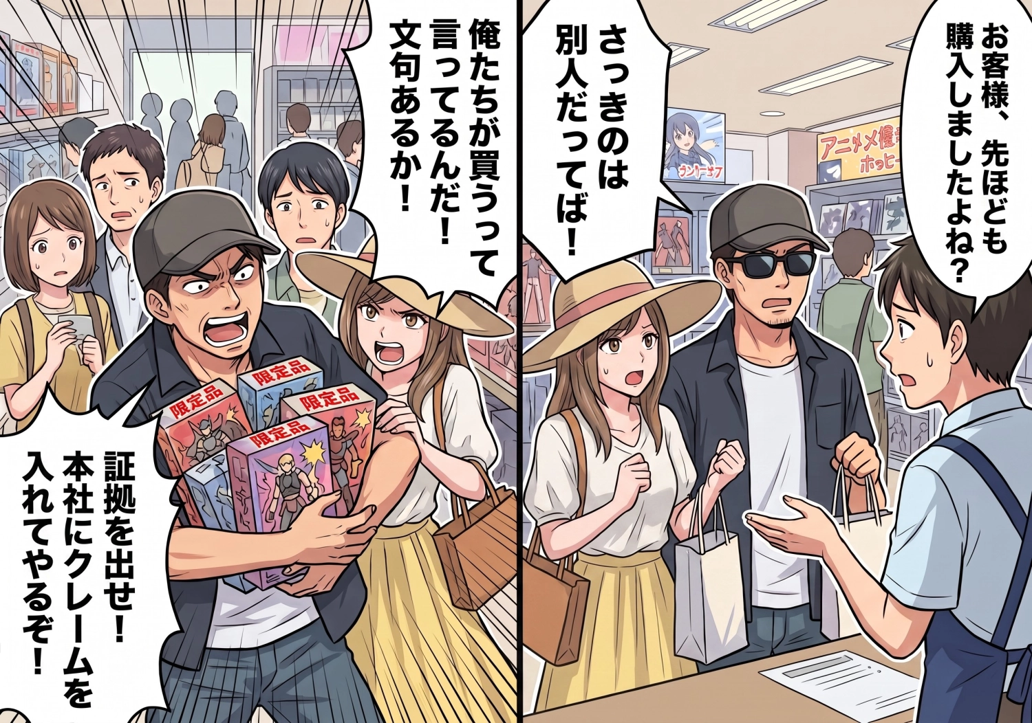 人気フィギュアを買い占める悪質な転売ヤー夫婦に店側も限界！善良なお客様を守るために下した、誰もが驚く「ある決断」とは！？のメイン画像