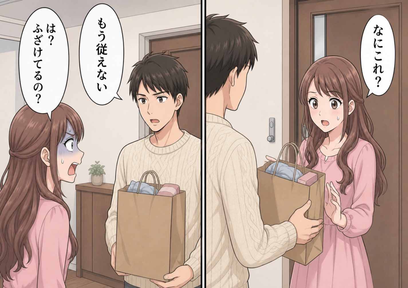 後編/「ダサいあなたと付き合ってあげてるんだから黙って従って」デート代は全額僕持ち、会社の飲み会まで禁止する彼女!ある休日、祖父の形見のセーターまでゴミ袋に詰められ初めて言い返したら・・・のメイン画像