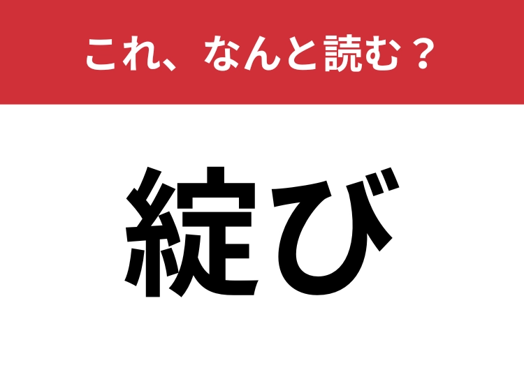 【綻び】はなんと読む？文脈によって意味が変わる！？のメイン画像