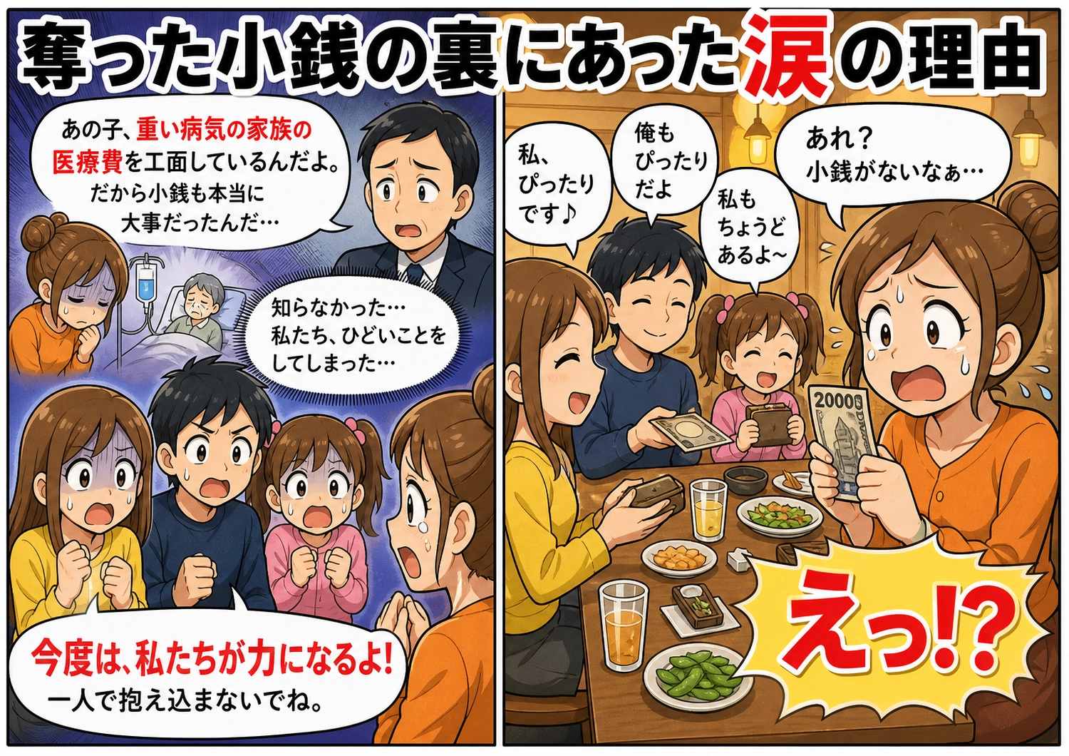 後編/まさかの展開に絶句!飲み会で小銭を払わない同僚に仕掛けた罠、その衝撃の結末とは?のメイン画像