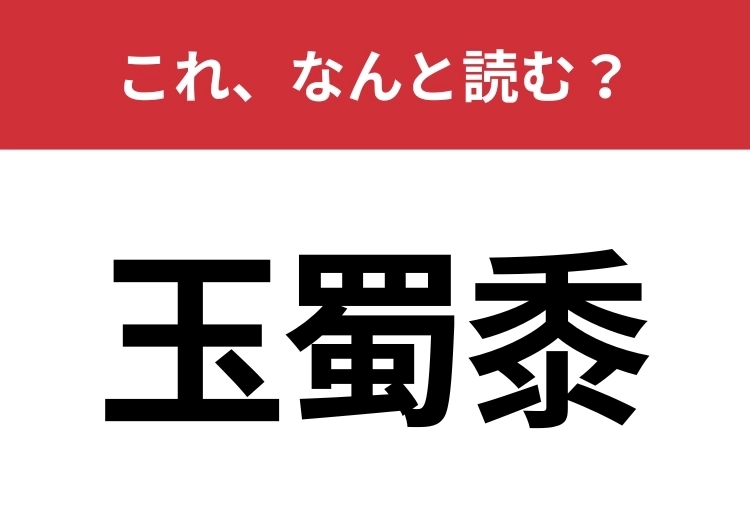 【玉蜀黍】はなんと読む？なじみのある夏野菜です！のメイン画像