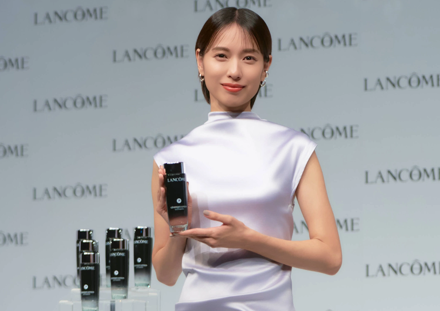 ランコム発表会に戸田恵梨香さんが登場！待望の新・美容化粧水「ジェニフィック アルティメ エッセンス ローション」が新発売
