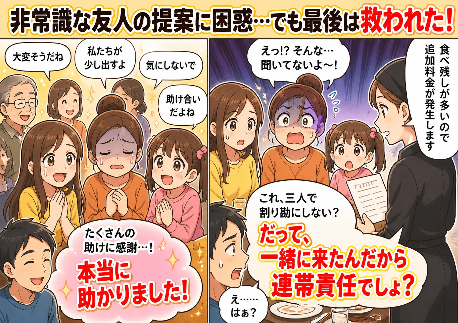 後編／まさかの展開！女友達とのビュッフェで遭遇した、ありえない会計トラブルの顛末とは？彼女の行動に絶句、そして救いの手が・・・のメイン画像