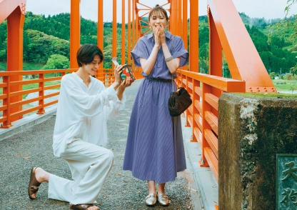 デートにも映える主役ワンピでクリーンに盛る♡清楚&爽やかな王道モテ通勤コーデ【毎日コーデ】