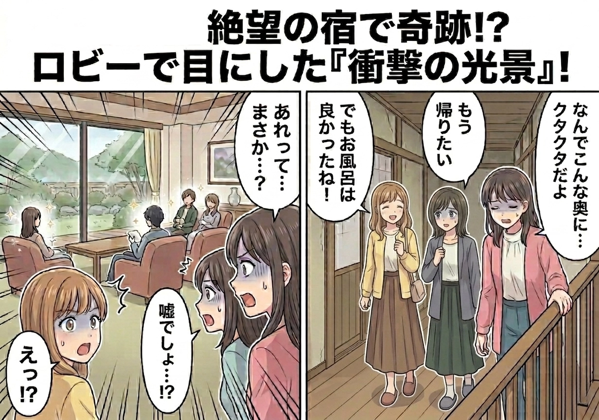 後編／「えっ、嘘でしょ？」何も調べない＆全部丸投げのポンコツな友人と推しのライブへ！最悪の予感しかしない宿泊旅行が、まさかの展開に・・・！？のメイン画像