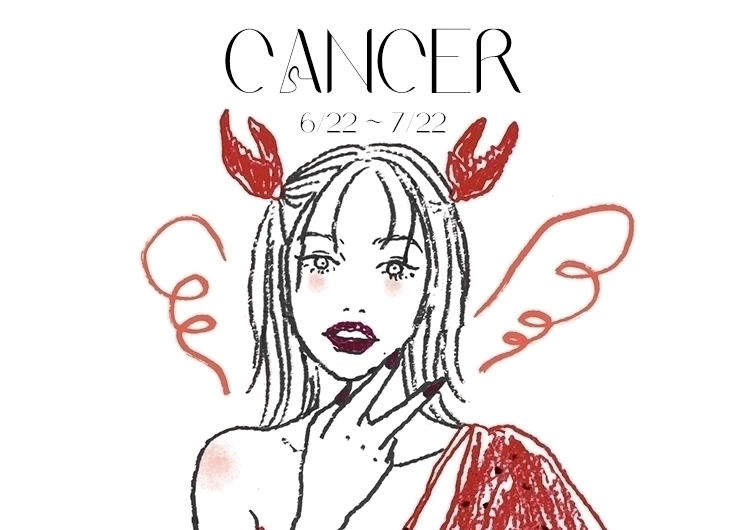 蟹座のイラスト