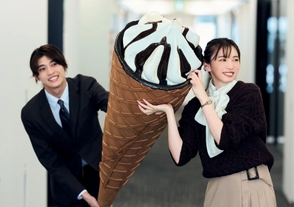 いつもより甘く♡リボンボウタイを効かせたブラウン通勤コーデ【毎日コーデ】