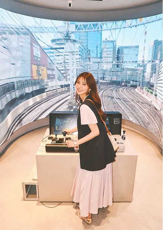 POSTUDIO トレインシュミレータ 鈴木ゆうか