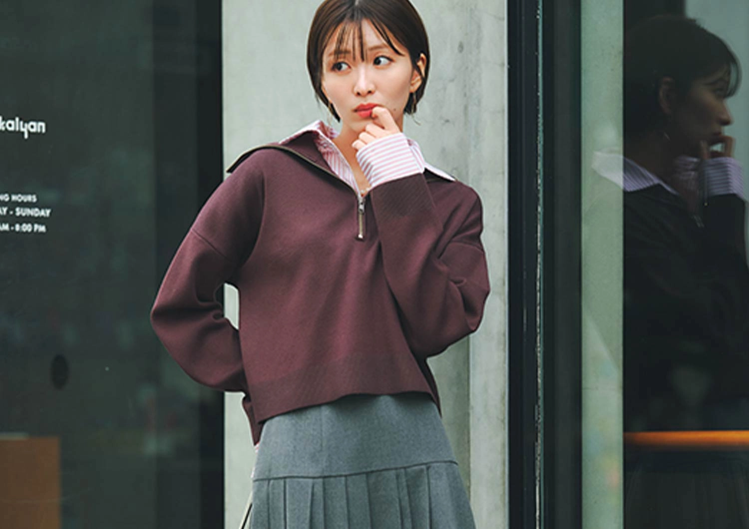 ハイソックス×ローファーでカジュアルに♡アクティブな休日コーデ【毎日コーデ】